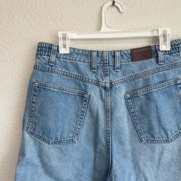 VTG L.L. Bean Women's Size 31 Double L Comfort Waist Cut Off Shorts Y2K Boho - Picture 4 of 9